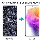 For Samsung Galaxy A73 SM-A736B TFT LCD Screen Digitizer Full Assembly with Frame (Black)