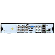 A4B5 4 Channel 720P 1.0 Mega Pixel 4 x Bullet AHD Cameras AHD DVR Kit, Support Night Vision / Motion Detection, IR Distance: 20m(Black)