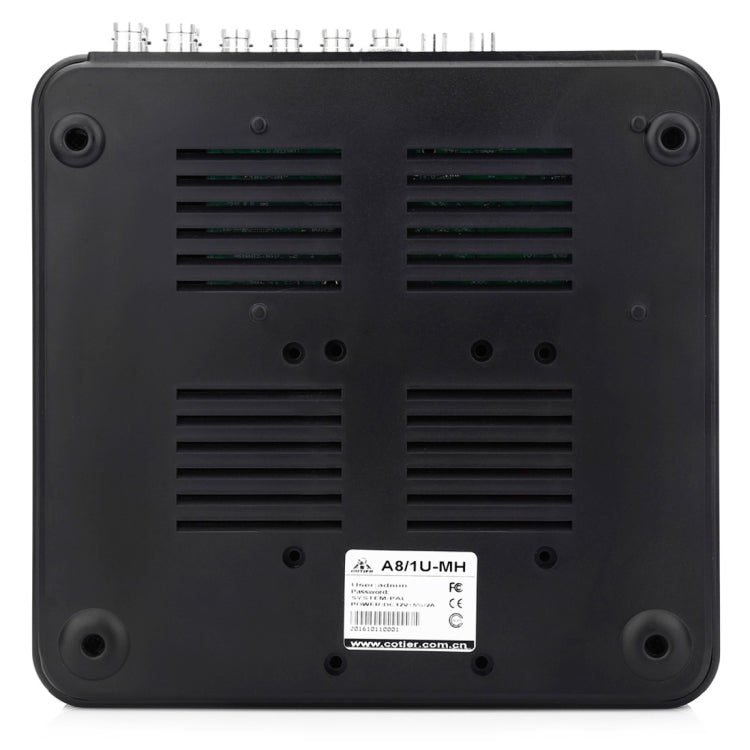 A8/Mini-MH 5 in 1 8-Channel Dual Stream H.264 1080P Mini AHD DVR, Support AHD / TVI / CVI / CVBS / IP Signal(Black)
