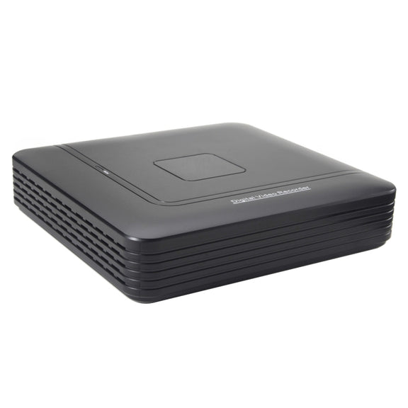 A4/Mini-MS 5 in 1 4-Channel Dual Stream H.264 1080N Mini AHD DVR, Support AHD / TVI / CVI / CVBS / IP Signal(Black)