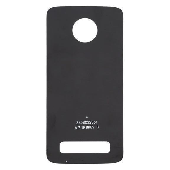 Battery Back Cover for Motorola Moto Z3 / XT1929(Black)