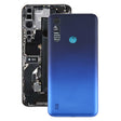 Battery Back Cover for Motorola Moto G8 Power Lite (Dark Blue) - Back Cover by PMC TechLife | Online Shopping South Africa | PMC TechLife | Buy Now Pay Later Mobicred