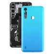 Battery Back Cover for Motorola Moto G8 Power Lite (Baby Blue) - Back Cover by PMC TechLife | Online Shopping South Africa | PMC TechLife | Buy Now Pay Later Mobicred