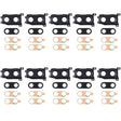 For Huawei Enjoy 9 Plus  10pcs Camera Lens Cover (Black) - Camera by PMC TechLife | Online Shopping South Africa | PMC TechLife | Buy Now Pay Later Mobicred