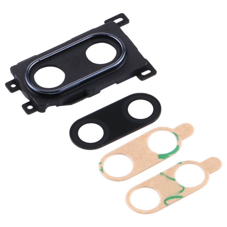 For Huawei Enjoy 9 Plus  10pcs Camera Lens Cover (Black)