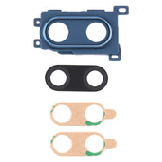 For Huawei Enjoy 9 Plus  10pcs Camera Lens Cover (Blue)