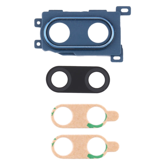 For Huawei Enjoy 9 Plus  10pcs Camera Lens Cover (Blue)