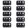 For Huawei Honor V30  10pcs Camera Lens Cover (Black) - Camera by PMC TechLife | Online Shopping South Africa | PMC TechLife | Buy Now Pay Later Mobicred
