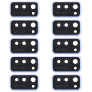 For Huawei Honor V30  10pcs Camera Lens Cover (Blue)