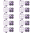 For Huawei Nova 6 SE  10pcs Camera Lens Cover (Purple) - free shipping - PMC TechLife - Order now!