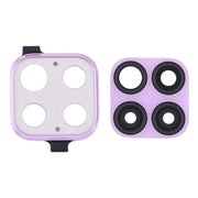 For Huawei Nova 6 SE  10pcs Camera Lens Cover (Purple)