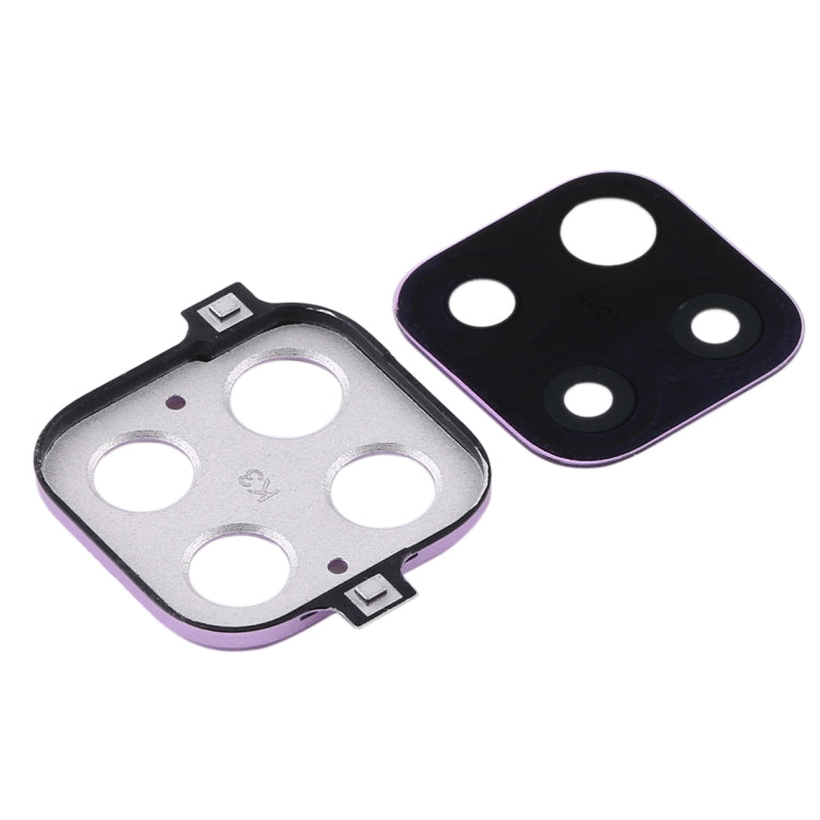 For Huawei Nova 6 SE  10pcs Camera Lens Cover (Purple)