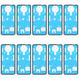 10 PCS Original Back Housing Cover Adhesive for Xiaomi Redmi K30 Pro - free shipping - PMC TechLife - Order now!