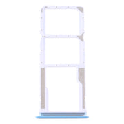 SIM Card Tray + SIM Card Tray + Micro SD Card Tray for Xiaomi Redmi 10X 4G / Redmi Note 9(White)