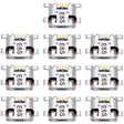 10 PCS Charging Port Connector for Huawei P8 Lite (2017) - Tail Connector by PMc TechLife | Online Shopping South Africa | PMc TechLife | Buy Now Pay Later Mobicred