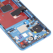 Original OLED LCD Screen for Huawei P40 Digitizer Full Assembly with Frame(Blue)