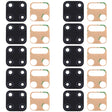 For OPPO Realme C15 10pcs Back Camera Lens - Camera Series by PMC TechLife | Online Shopping South Africa | PMC TechLife | Buy Now Pay Later Mobicred