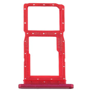 SIM Card Tray + SIM Card Tray / Micro SD Card Tray for Huawei Y9s(Red)