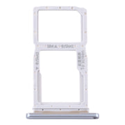 SIM Card Tray + SIM Card Tray / Micro SD Card Tray for Huawei Y9s 2020 (Silver)