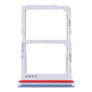 SIM Card Tray + NM Card Tray for Huawei P40 Lite 5G (Baby Blue)