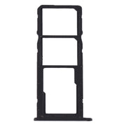 SIM Card Tray + SIM Card Tray + Micro SD Card Tray for Huawei Y6s (2019) (Black)