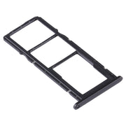 SIM Card Tray + SIM Card Tray + Micro SD Card Tray for Huawei Y6s (2020) (Black)
