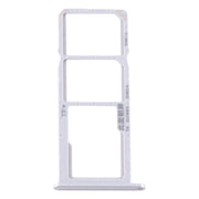 SIM Card Tray + SIM Card Tray + Micro SD Card Tray for Huawei Y6s (2020) (Silver)