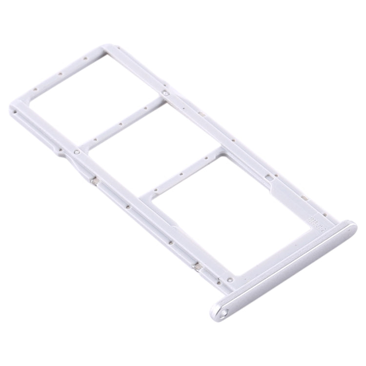 SIM Card Tray + SIM Card Tray + Micro SD Card Tray for Huawei Y6s (2020) (Silver)
