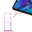 SIM Card Tray + SIM Card Tray + Micro SD Card Tray for Huawei Y6 Pro (2019) (Rose Red) - free shipping - PMc TechLife - Order now!
