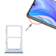 SIM Card Tray + NM Card Tray for Huawei Y8p (Twilight) - Card Socket by PMc TechLife | Online Shopping South Africa | PMc TechLife | Buy Now Pay Later Mobicred