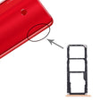SIM Card Tray + SIM Card Tray + Micro SD Card Tray for Huawei Enjoy Max (Gold) - Card Socket by PMc TechLife | Online Shopping South Africa | PMc TechLife | Buy Now Pay Later Mobicred