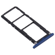 SIM Card Tray + SIM Card Tray + Micro SD Card Tray for Huawei Enjoy Max (Blue)