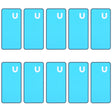 10 PCS Back Housing Cover Adhesive for Asus Zenfone 3 ZE520KL - Others by PMC TechLife | Online Shopping South Africa | PMC TechLife | Buy Now Pay Later Mobicred