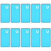 10 PCS Back Housing Cover Adhesive for Asus Zenfone 3 ZE520KL