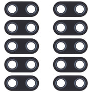 10 PCS Back Camera Lens for Asus Zenfone 5 ZE620KL / ZS620KL(Black)
