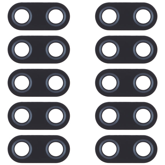 10 PCS Back Camera Lens for Asus Zenfone 5 ZE620KL / ZS620KL(Black)