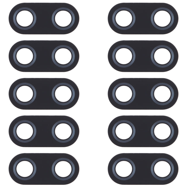 10 PCS Back Camera Lens for Asus Zenfone 5 ZE620KL / ZS620KL(Black)