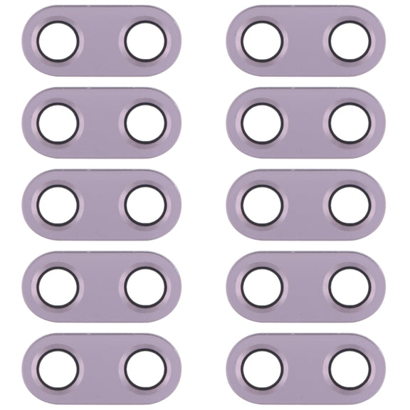 10 PCS Back Camera Lens for Asus Zenfone 5 ZE620KL / ZS620KL(Purple)
