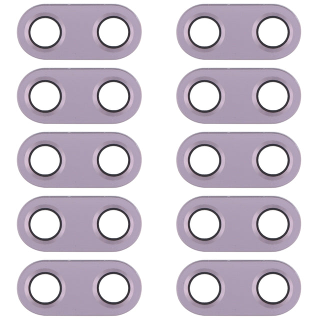 10 PCS Back Camera Lens for Asus Zenfone 5 ZE620KL / ZS620KL(Purple)