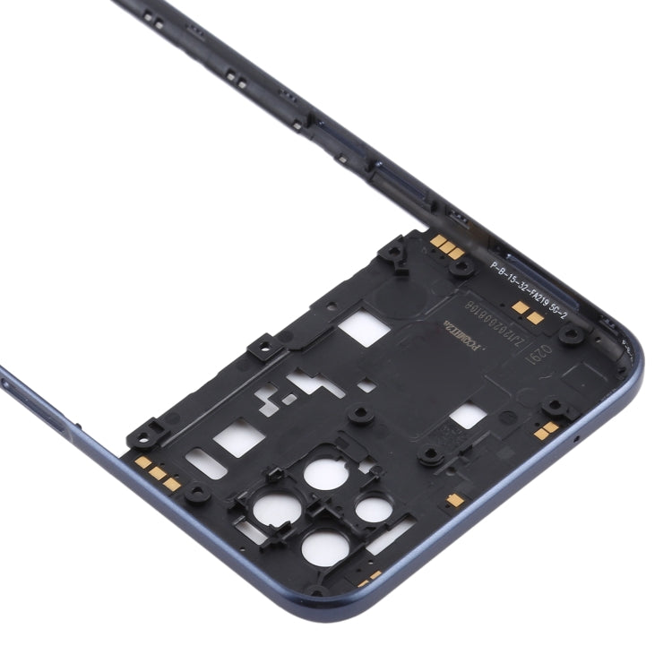 For OPPO A72 5G PDYM20 Middle Frame Bezel Plate (Black)