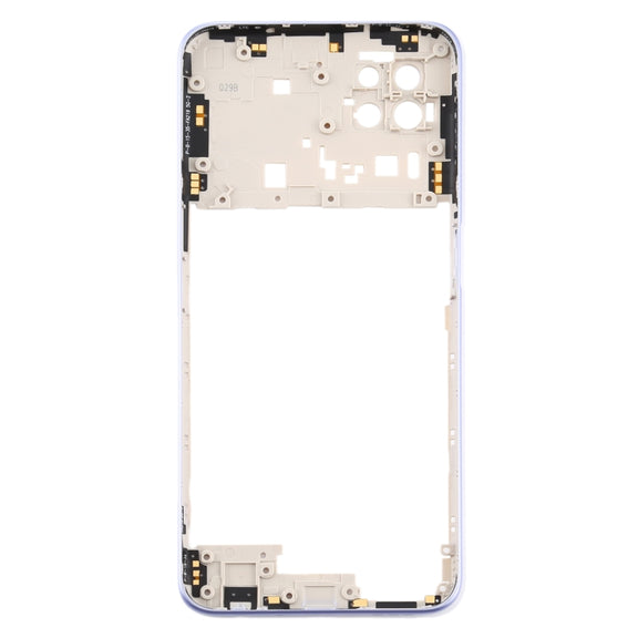 For OPPO A72 5G PDYM20 Middle Frame Bezel Plate (Purple)