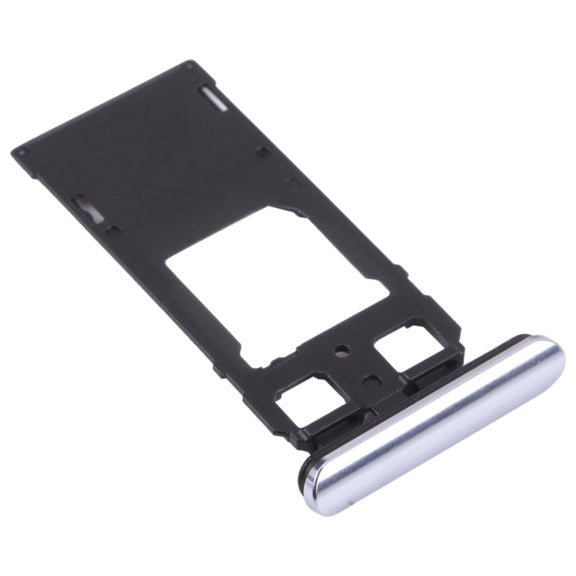 SIM Card Tray + SIM Card Tray / Micro SD Card Tray for Sony Xperia 1 / Xperia XZ4 (Grey)