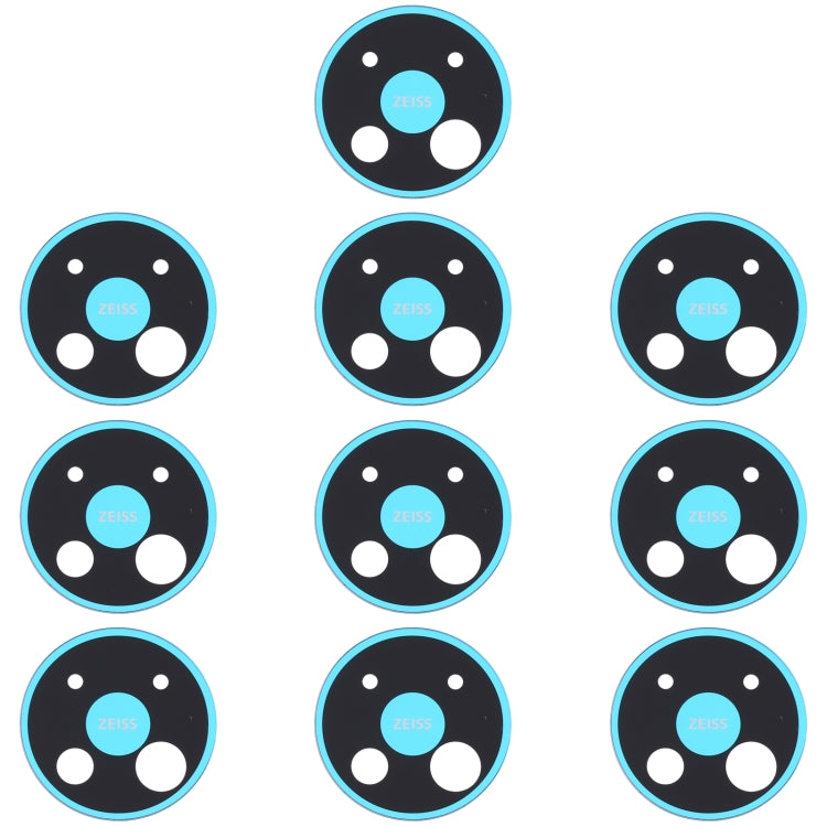10 PCS Camera Lens Cover for Nokia C5 Endi (Blue)