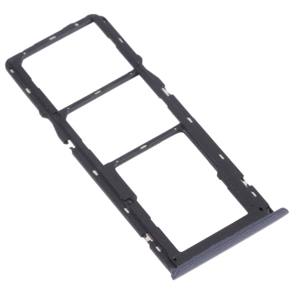 For OPPO Realme C11 RMX2185  SIM Card Tray + SIM Card Tray + Micro SD Card Tray (Grey)