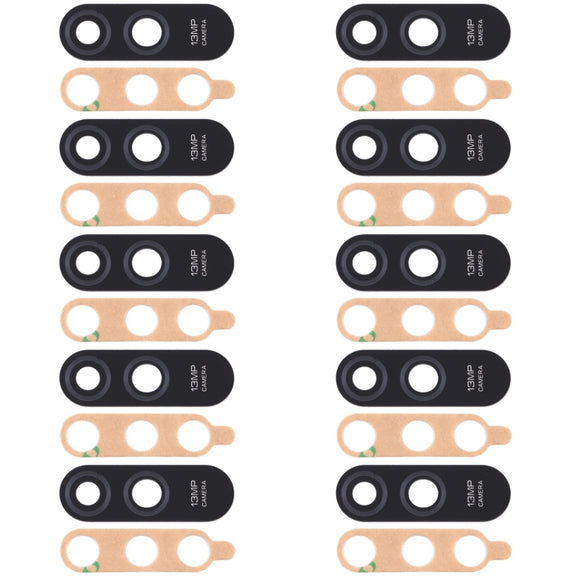 10 PCS Back Camera Lens for Xiaomi Redmi 9A / Redmi 9i M2006C3LVG M2006C3LG M2006C3LI M2006C3LII