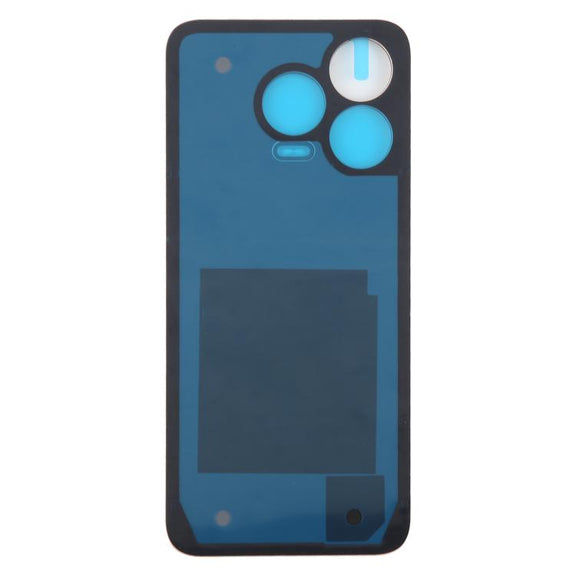For ZTE Blade V70 Design Leather Material Battery Back Cover with Adhesive(Orange)
