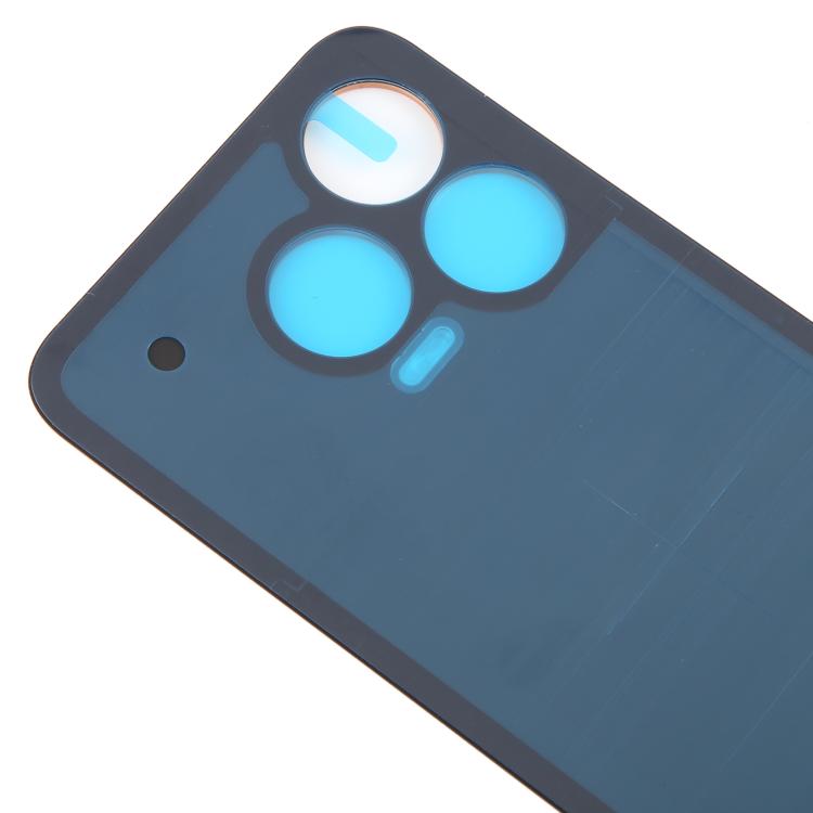 For ZTE Blade V70 Design Leather Material Battery Back Cover with Adhesive(Orange)