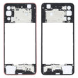 For OPPO Reno4 5G Back Housing Frame(Black) - Frame Bezel Plate by PMC TechLife | Online Shopping South Africa | PMC TechLife | Buy Now Pay Later Mobicred