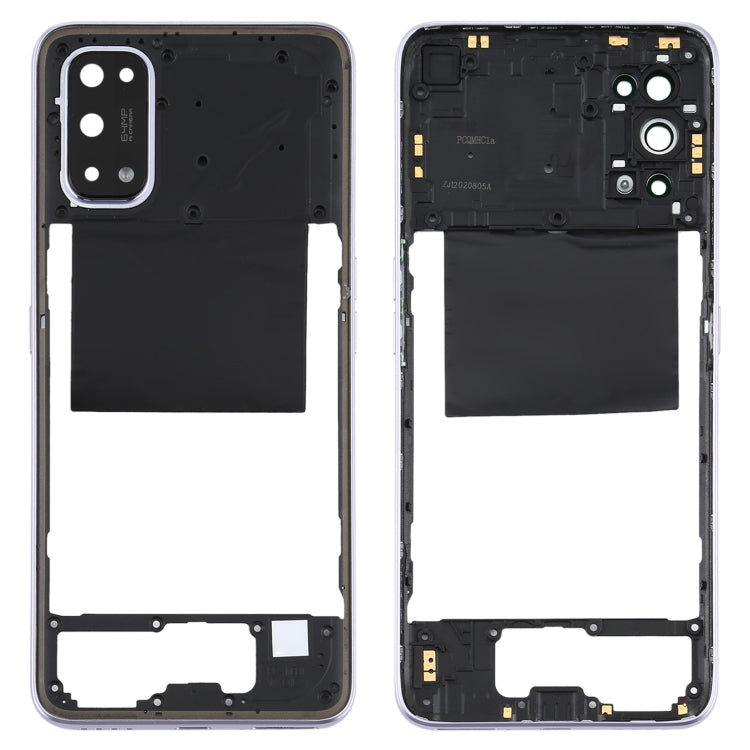 For OPPO Realme X7 Back Housing Frame (Purple)