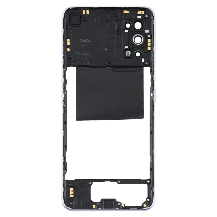For OPPO Realme X7 Back Housing Frame (Purple)